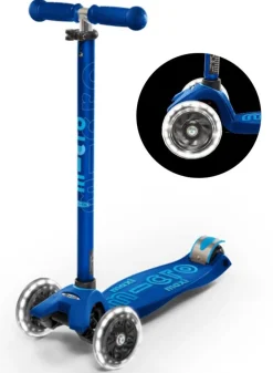 Discount Maxi Deluxe Marineblauw Led Steppen|Buitenspeelgoed