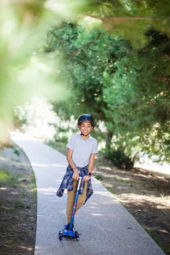 Discount Maxi Deluxe Marineblauw Led Steppen|Buitenspeelgoed