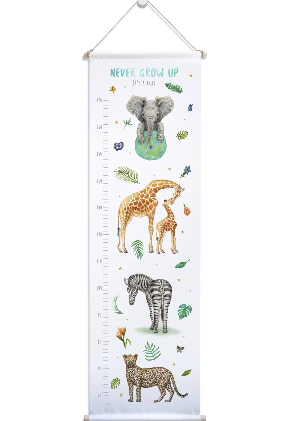 Outlet MiesToGo Groeimeter Jungle Blauw Groeimeters