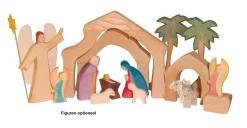 Best Kerststal Massief 4-delig 3300 Figuren En Toebehoren|Kerstcadeautjes