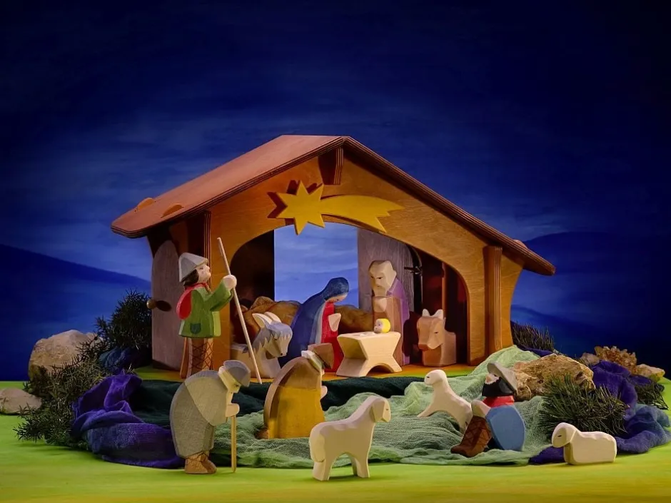 Discount Kerststal met Ster 3500 Kerst En Seizoen