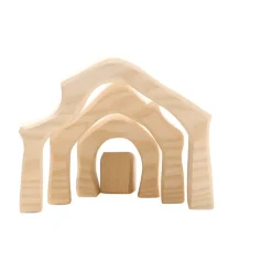 Outlet Kerststal Mini 4-delig 66560 Kerst En Seizoen|Kerstcadeautjes