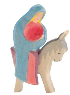 Clearance Maria zittend op Ezel 2-delig 4038 Kerst En Seizoen