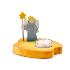 Hot Theelicht met Engel Blauw 5530281 Kerst En Seizoen