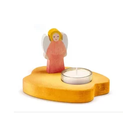 Theelicht met Engel Rood 5530283 Kerst En Seizoen