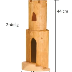 Outlet Toren 2-delig met Trap 26802 Sprookjes, Ridders En Kastelen
