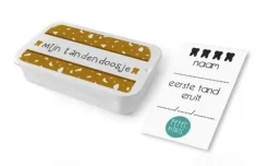 Best Tandendoosje Terrazzo Mosterd Kleine Cadeautjes|Kleine Cadeaus
