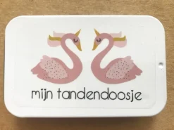 Sale Tandendoosje Zwanen Kleine Cadeautjes|Kleine Cadeaus