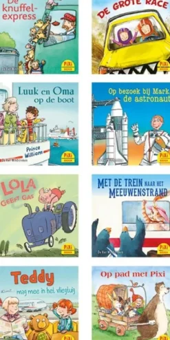 Outlet Pixi serie 10: Reizen Prentenboeken|Uitdeelcadeautjes