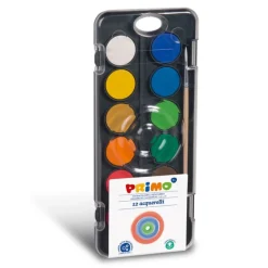 Best Aquarelverf tablet/penseel ø30mm (12 kleuren) Creatief|Schoen-/ Sinterklaascadeautjes