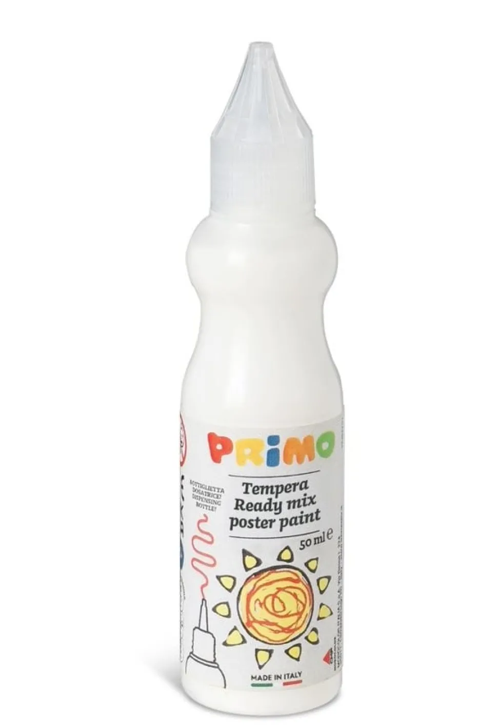 Discount Plakkaatverf in Spuitflesje Wit 50ml Creatief