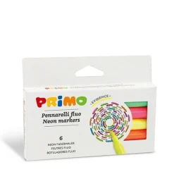 New Viltstiften Neon Dun ø2 mm Set 6-delig in doos Schoen-/ Sinterklaascadeautjes