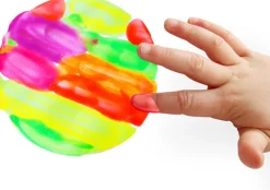 Outlet Vingerverf Fluor 6 Potjes (6x100g) Creatief