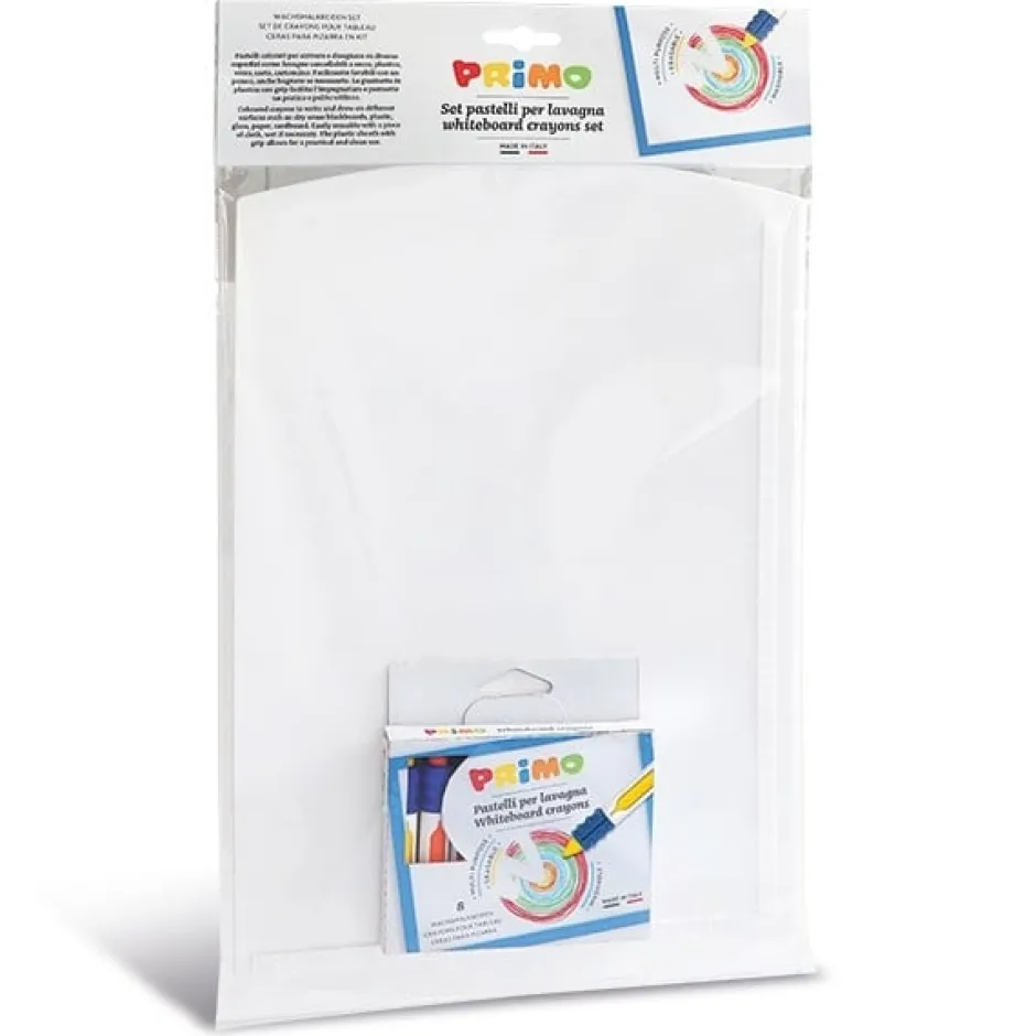 Best Waskrijt 8 stuks met Grip en Whiteboard Creatief