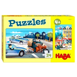 Discount Puzzels In actie 24pcs set  2-delig Legpuzzels