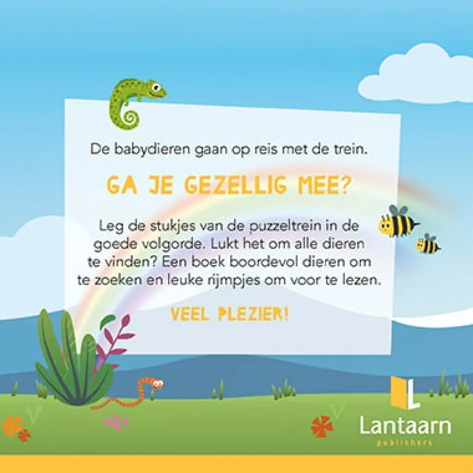 Online Puzzeltrein - Babydieren Peuterboeken