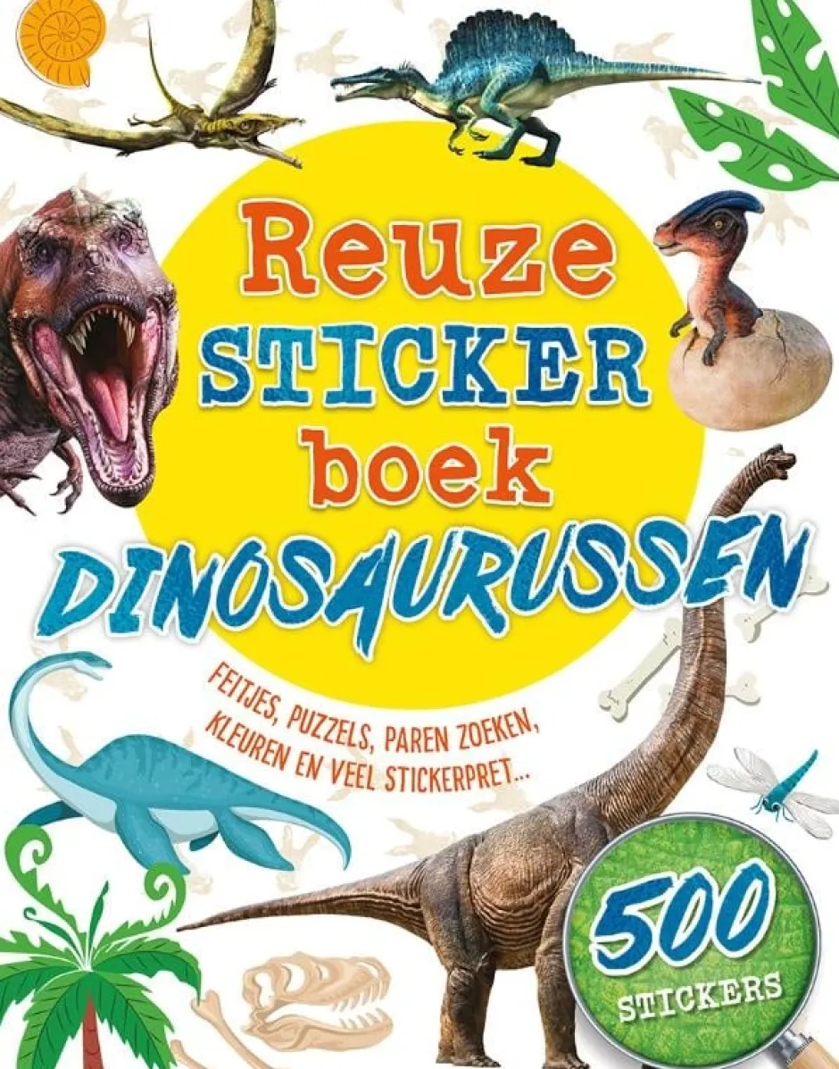 Best Reuzestickerboek Dinosaurussen Hobbyboeken