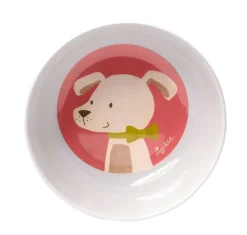 Outlet Schaaltje Melamine Hond Kinderservies|Schoen-/ Sinterklaascadeautjes