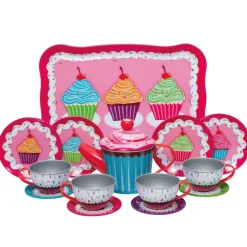 Best Schylling Cupcake Tin Thee Set Pretend Play / Rollenspel