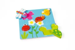 Clearance Puzzel Reliëf Tuin Hout Houten Puzzels