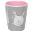 Online Beker Melamine Konijn Roze Kinderservies|Schoen-/ Sinterklaascadeautjes