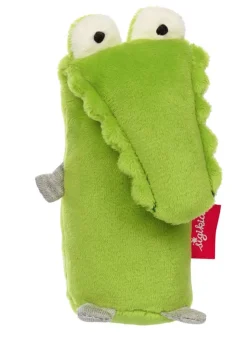 Hot Grijpfiguur Krokodil Squeaker Urban Baby Babyspeelgoed|Kraamcadeaus