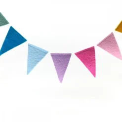 Viltslinger Vlag Pasteltinten Decoratie