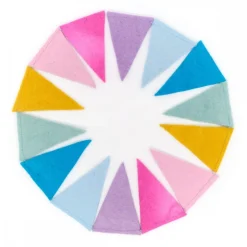 Viltslinger Vlag Pasteltinten Decoratie