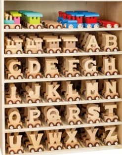 Hot Lettertrein Letters Natuurlijk Kleine Cadeautjes|Kleine Cadeaus