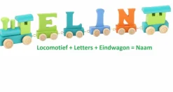 Hot Lettertrein Letters Natuurlijk Kleine Cadeautjes|Kleine Cadeaus