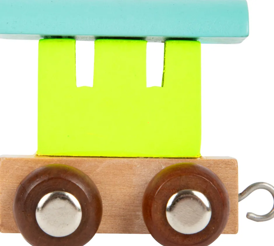 Sale Lettertrein Pastelkleur Hout Kleine Cadeautjes|Kleine Cadeaus