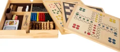 Best Spellenset in Houten Opbergdoos 20-delig Dobbelspellen