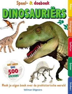 Hot Speel- & doeboek Dinosauriërs Hobbyboeken