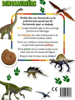 Hot Speel- & doeboek Dinosauriërs Hobbyboeken