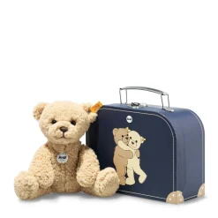 Knuffel Ben Teddy Bear in Koffer 21cm Steiff|Kraamcadeaus