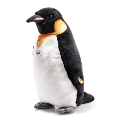 New Knuffel Palle Koningspinguin Zwart/Wit 52cm Steiff