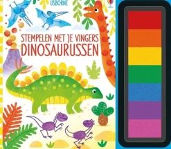 Online Stempelen met je vingers - Dinosaurussen Bekijk Alles