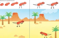 Online Stempelen met je vingers - Dinosaurussen Bekijk Alles