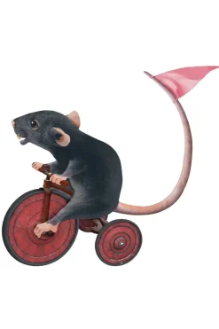 Outlet Muursticker Mark de Muis Decoratie