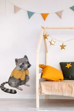 Sale Muursticker Wasbeer met Trui Decoratie