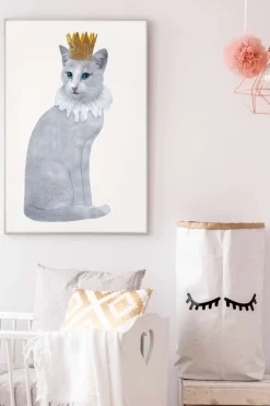 Best Muursticker Karel Kat de Grote Decoratie