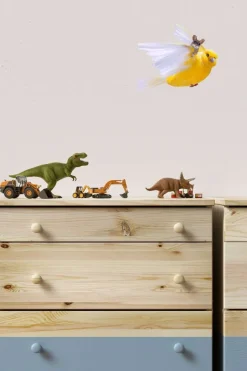 Discount Muursticker Kanarie Sacha en Muisje Bo Decoratie