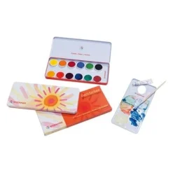 Plakkaatverf Blik Set 12 kleuren Creatief