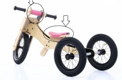 Sale Seatcover en Handlebar Roze Loopfietsen En Driewielers
