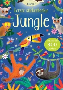 New Eerste stickerboekje Jungle Hobbyboeken|Bekijk Alles