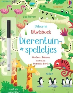 Sale Uitwisboek Dierentuinspelletjes Creatief|Bekijk Alles