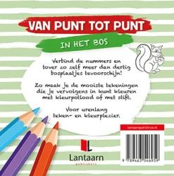 Clearance Van punt tot punt kids - in het bos Hobbyboeken|Bekijk Alles
