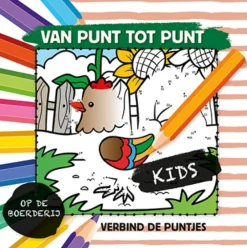 New Van punt tot punt kids - op de boerderij Hobbyboeken|Bekijk Alles