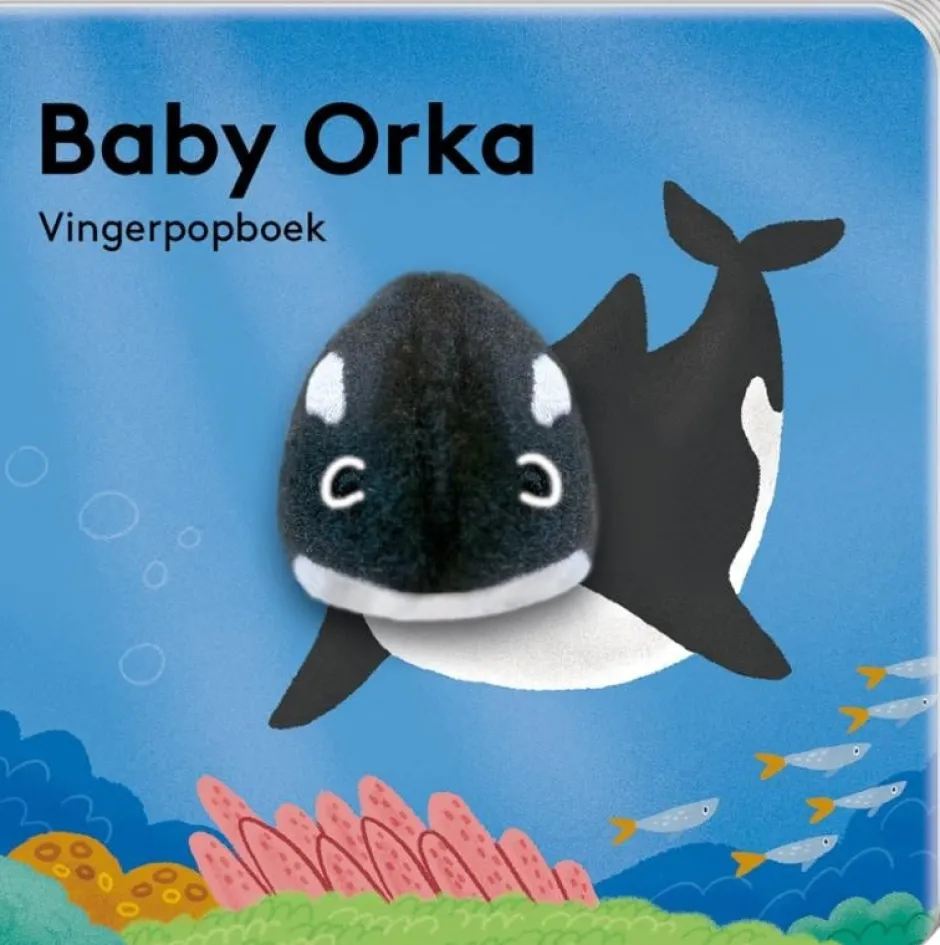 Vingerpopboekje Baby Orka Voelboeken
