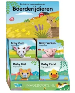 Vingerpopboekje babydieren Bekijk Alles